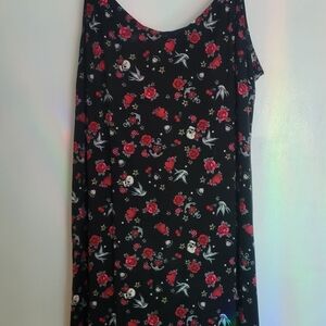 Torrid Mini Stretch Challis Slip Dress